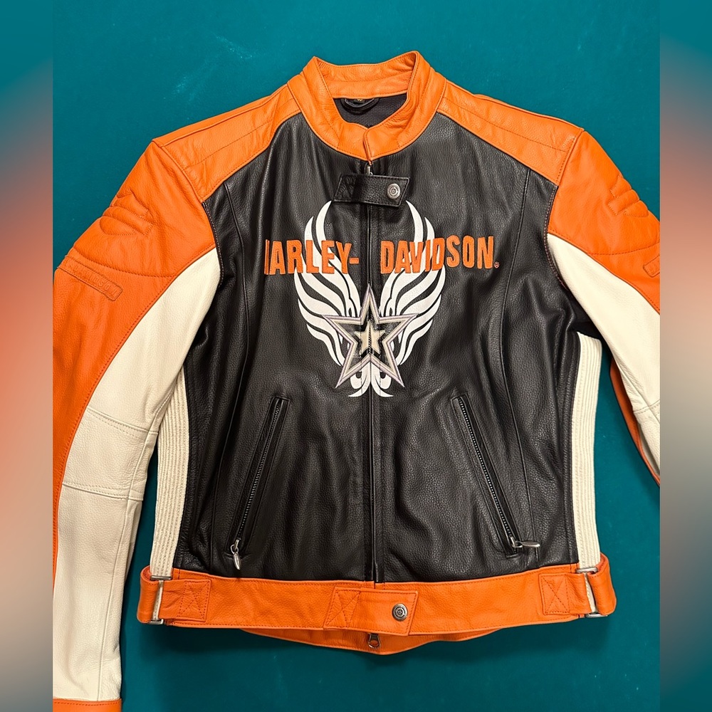Leather Harley Davidson Jacket